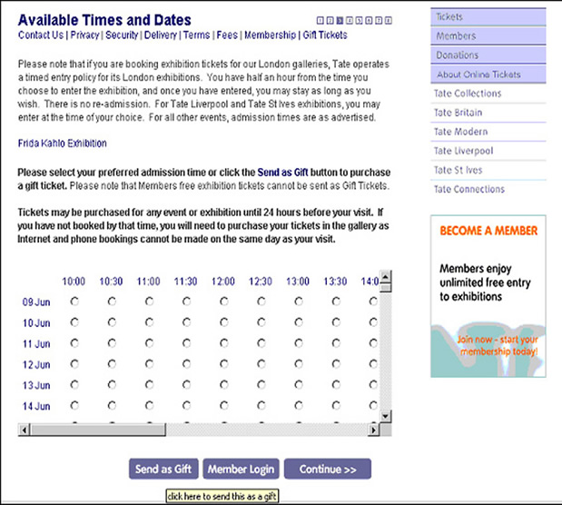 example gift tickets page example gift tickets page