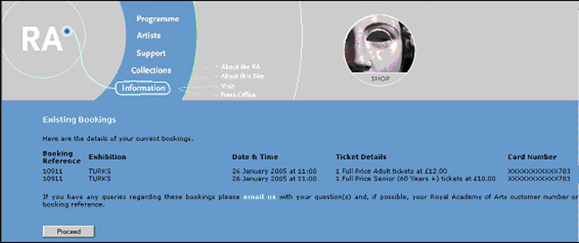 current and historic booking example current and historic booking example